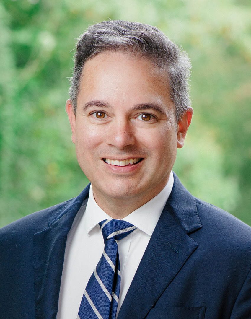 elegant man smiles for headshots