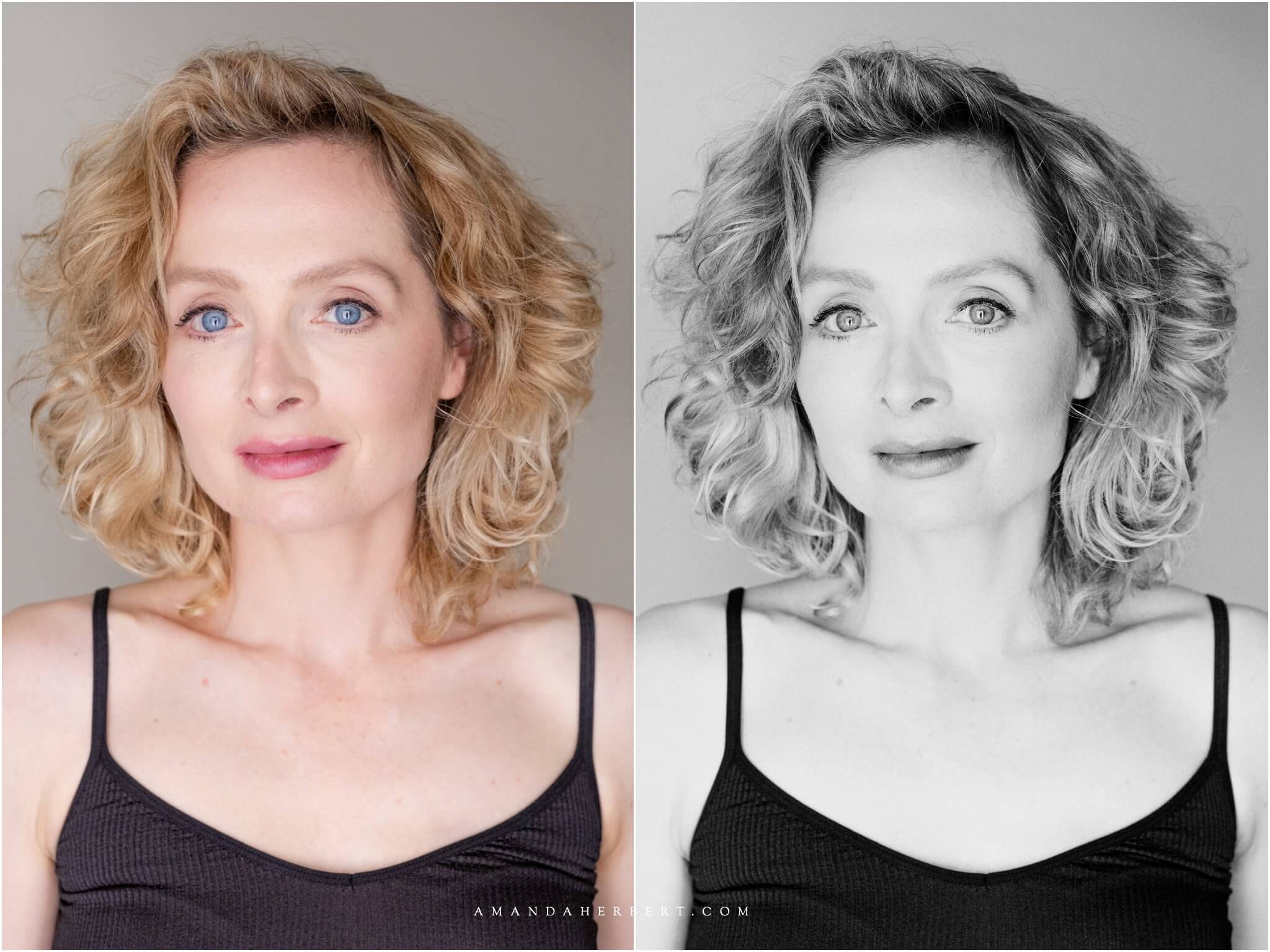 stunning woman headshos for acting profile