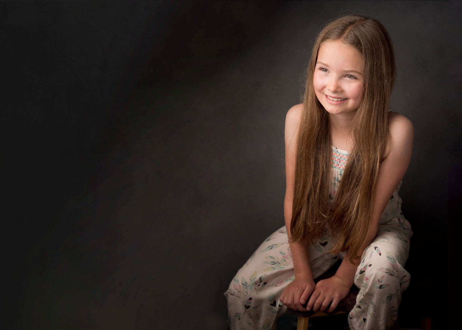 happy child smiles for headshots Teen headshot for Client Stories by an Isle of Wight Headshot Photographer