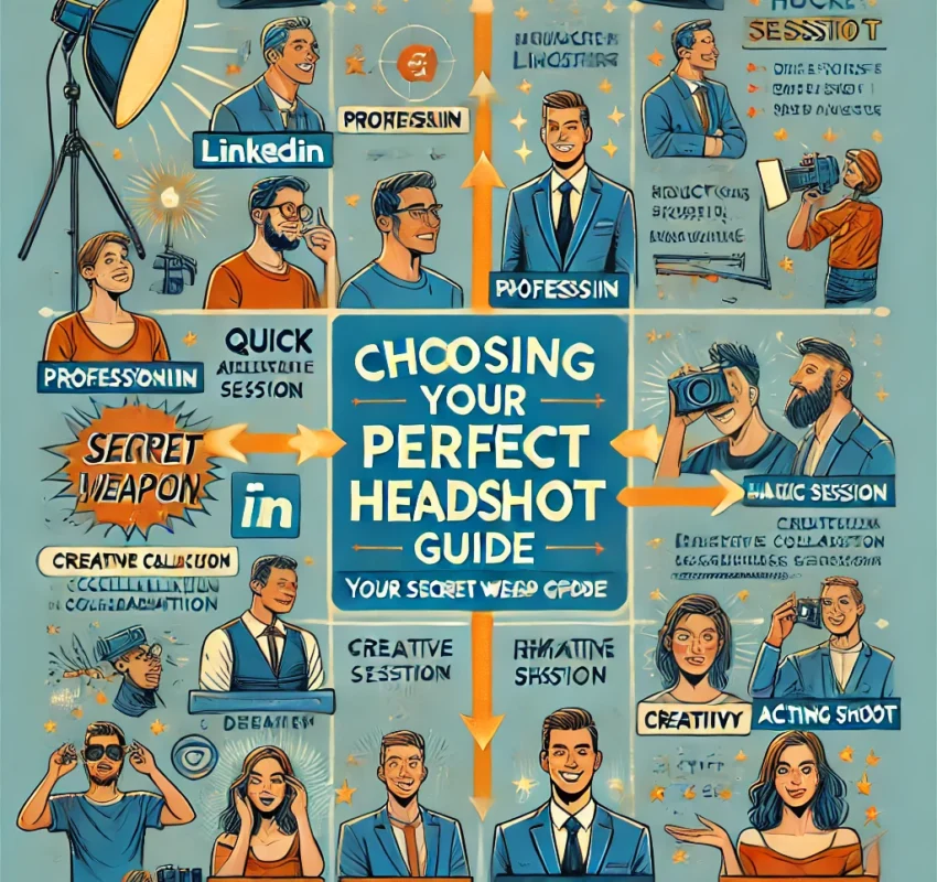6 Types of Headshots for a Bold Statement: The Secret Weapon