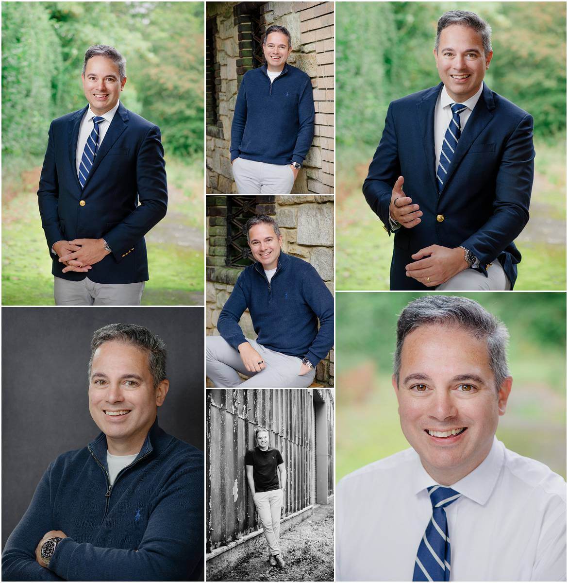Corporate portrait of the President of the Chamber of Commerce posing professionally